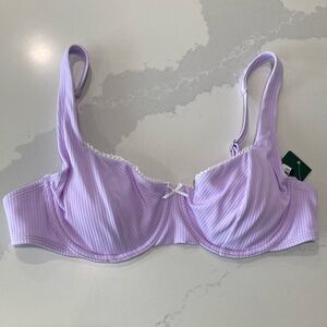 Lavender Underwire Bra